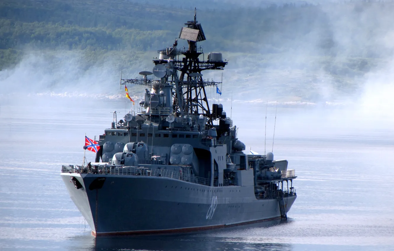 Photo wallpaper exercises, Navy, Severomorsk, BoD
