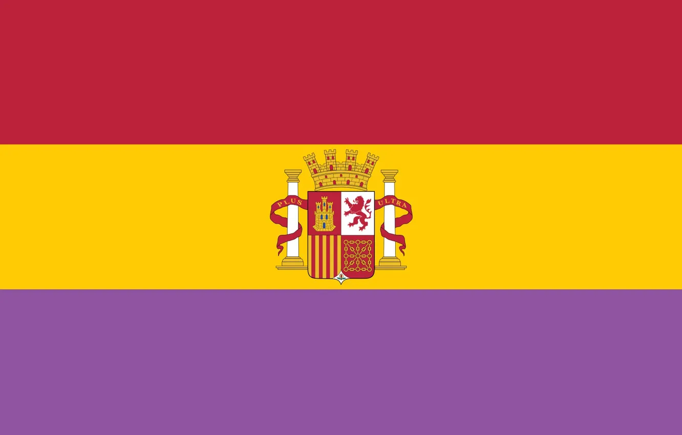 Photo wallpaper flag, Spain, Republic