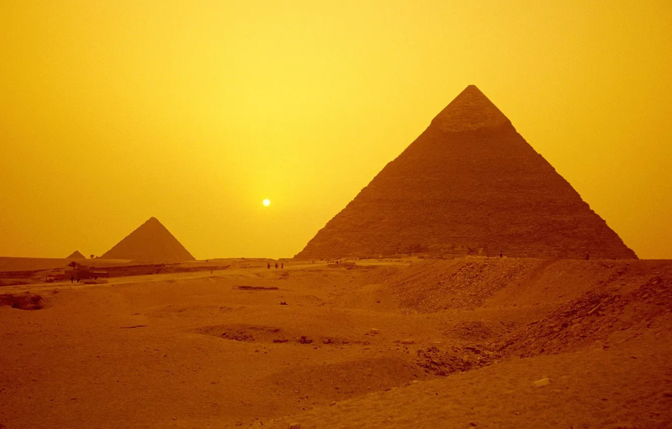 Photo wallpaper Giza, pyramid, Egypt