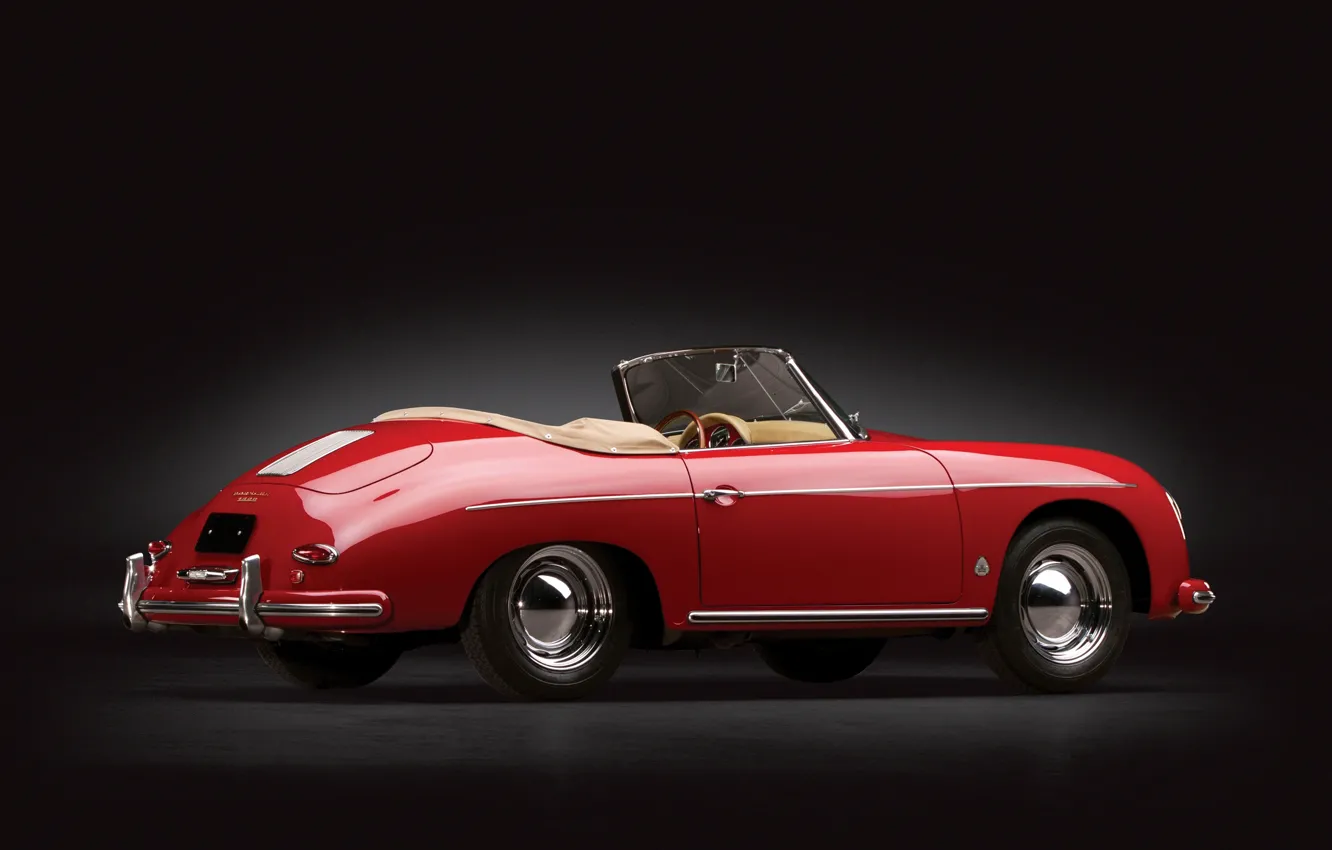 Photo wallpaper Porsche, vintage, 1959, 356, Porsche 356A 1600 Convertible D