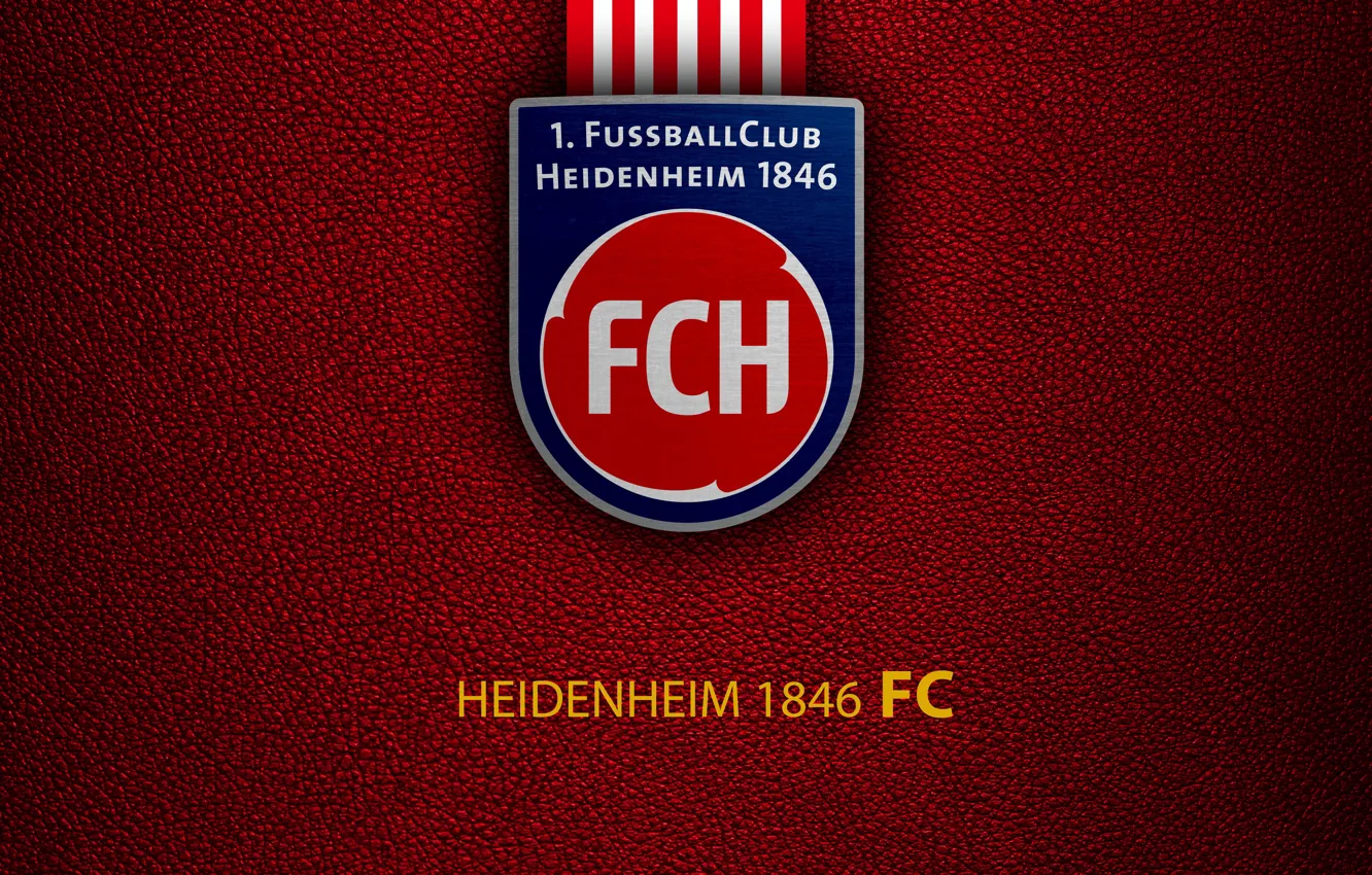 Photo wallpaper wallpaper, sport, logo, football, Bundesliga, Heidenheim 1846