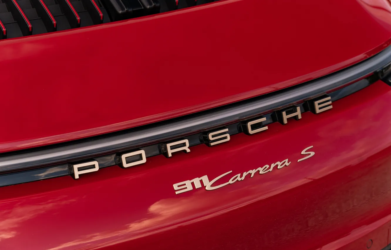 Photo wallpaper Porsche, Carrera, 992