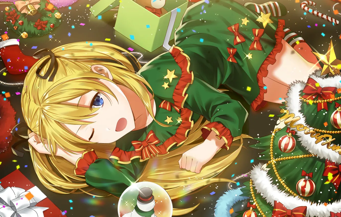 Photo wallpaper anime, art, girl