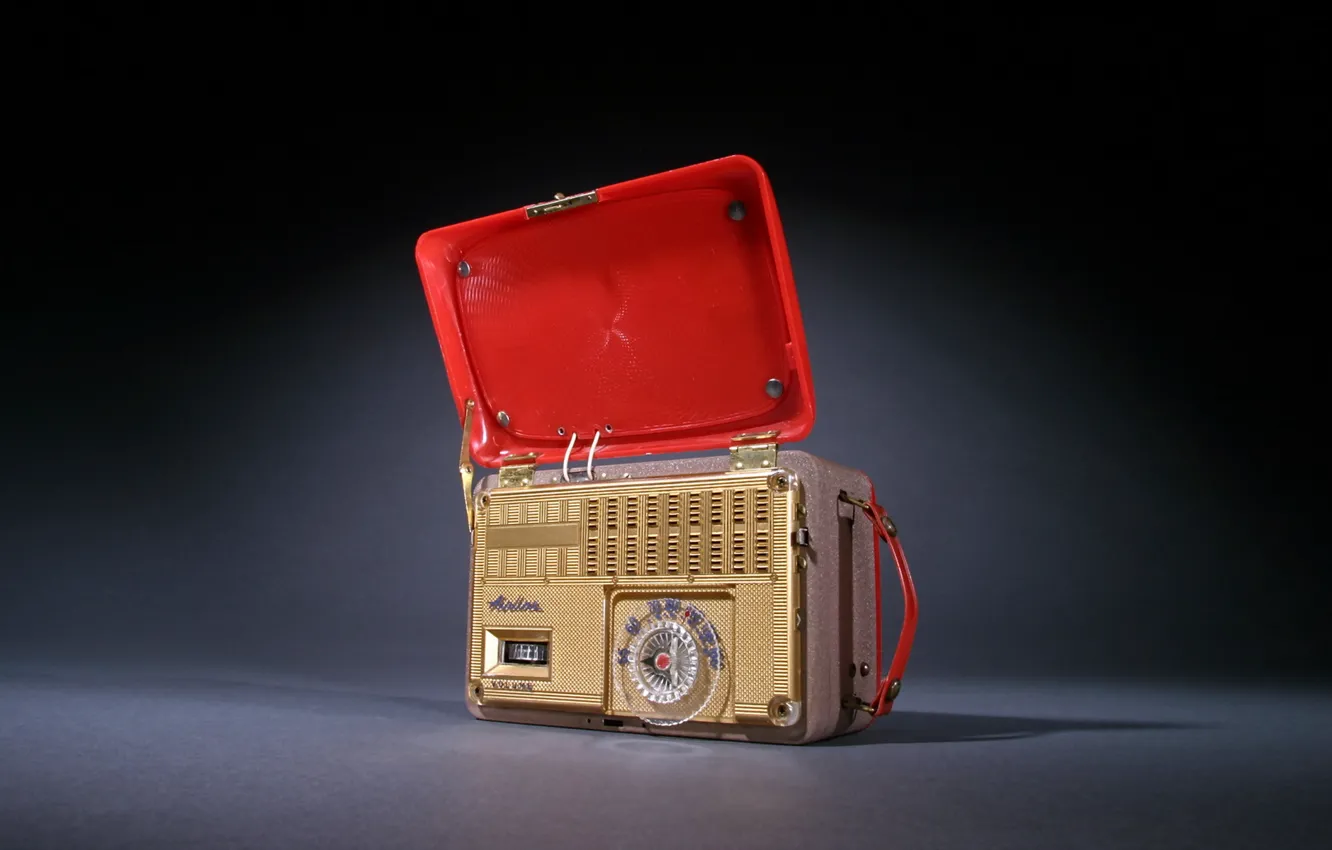 Photo wallpaper background, radio, receiver