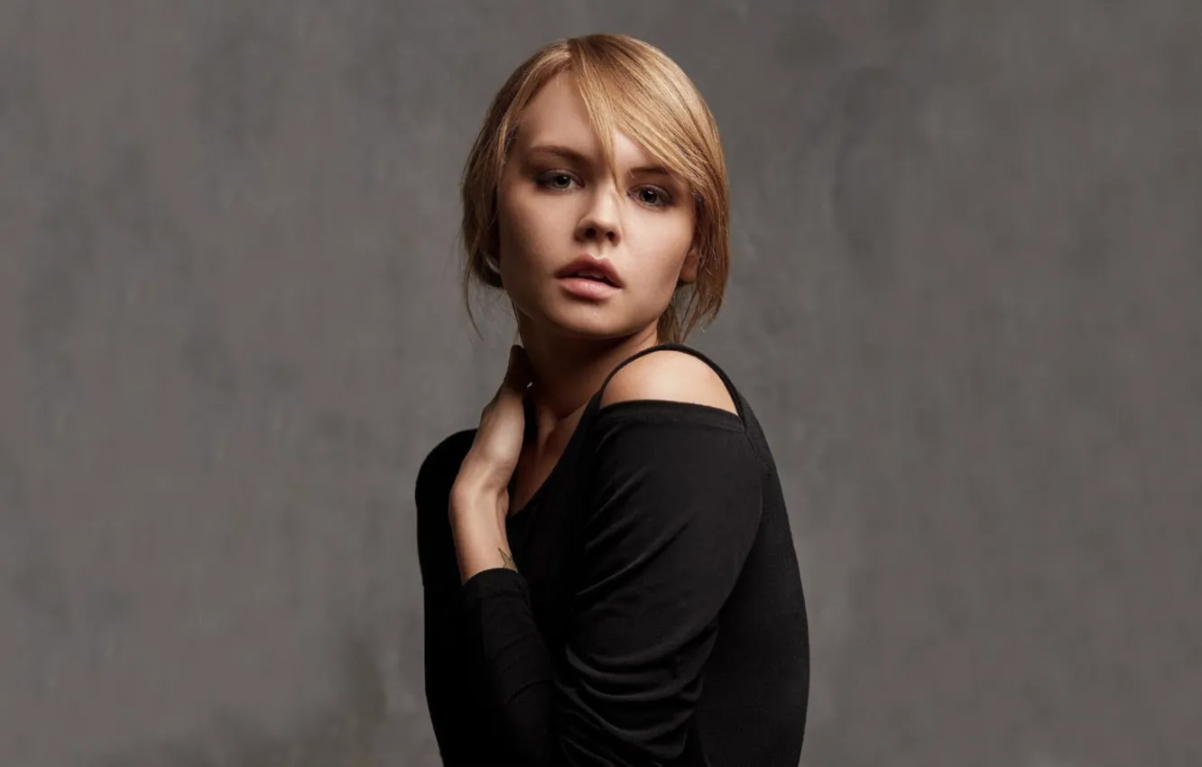 Photo wallpaper look, girl, sweetheart, model, portrait, lips, beautiful, Anastasia Shcheglova