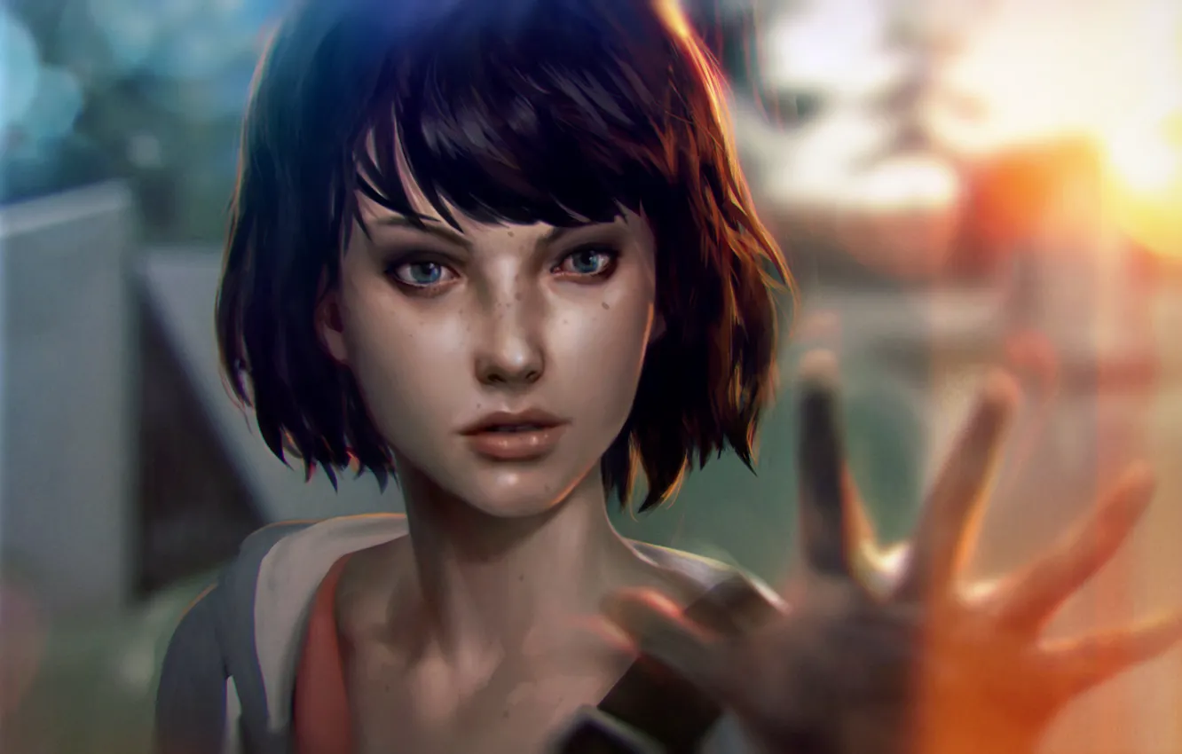 Photo wallpaper girl, the game, art, max Caulfield, Life Is Strange