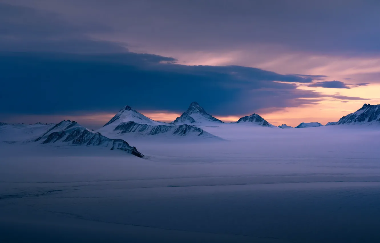 Photo wallpaper Norway, Svalbard, Spitsbergen