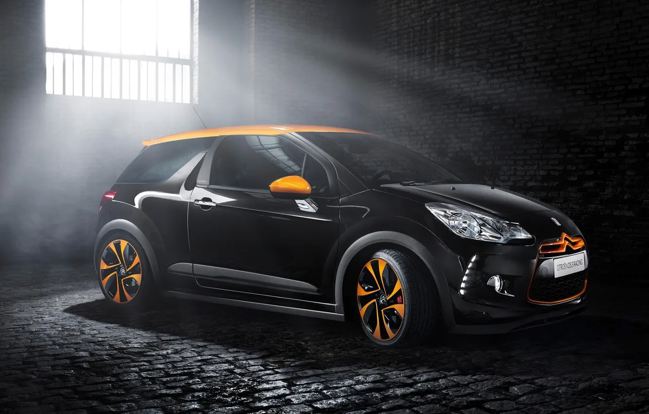 Photo wallpaper light, window, Citroen, DS3, Racing, stylish machine