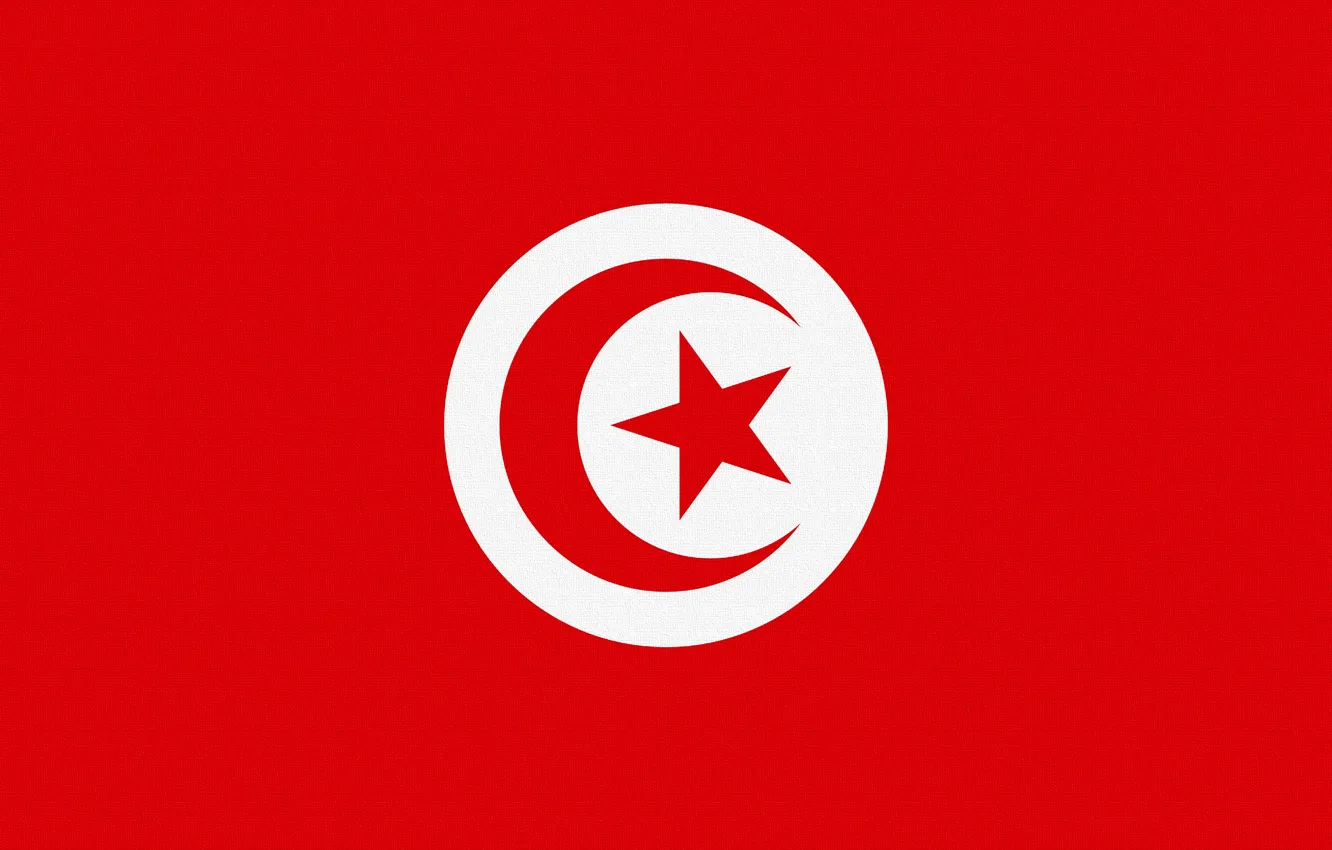 Photo wallpaper Flag, Photoshop, Tunisia, Tunisia