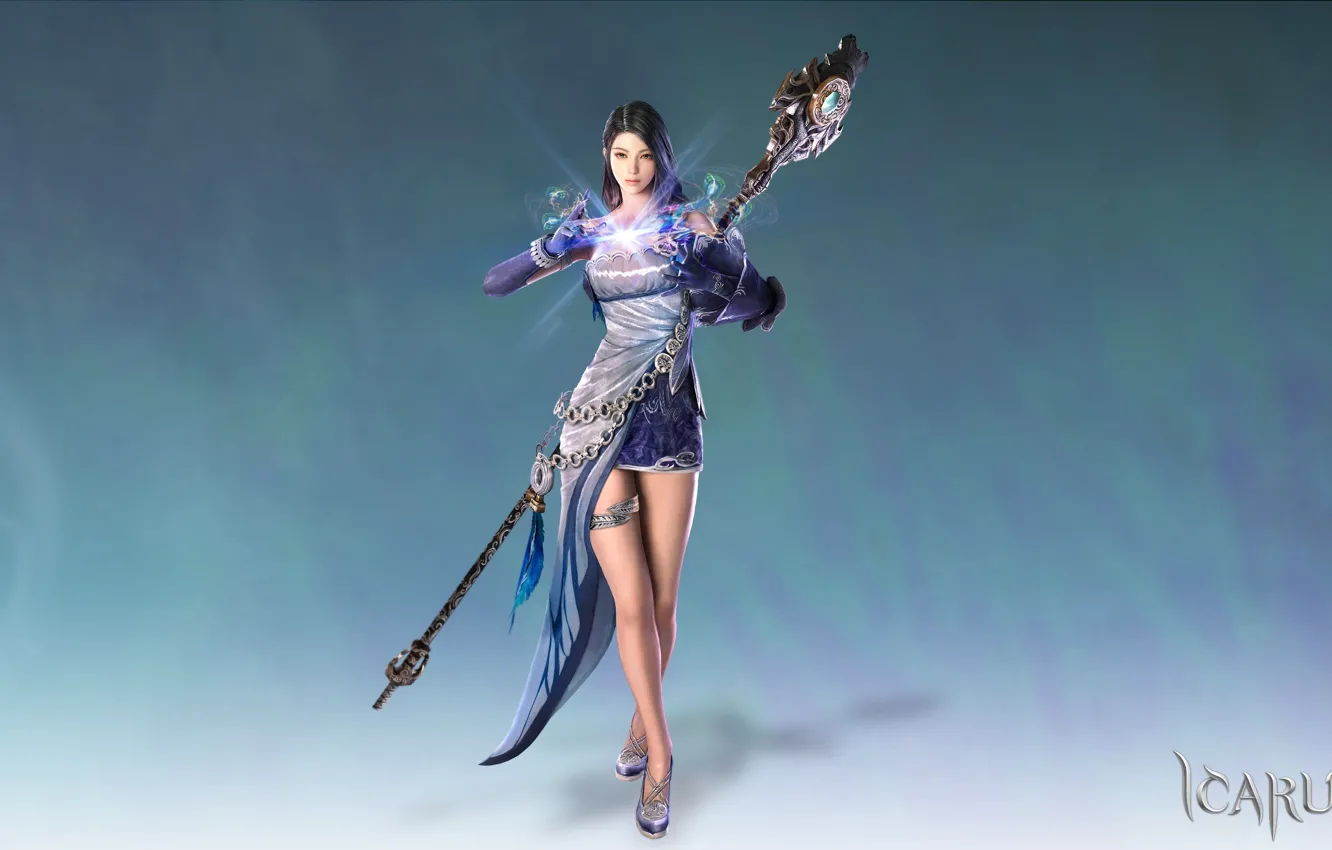 Photo wallpaper girl, the game, Asian, Icarus
