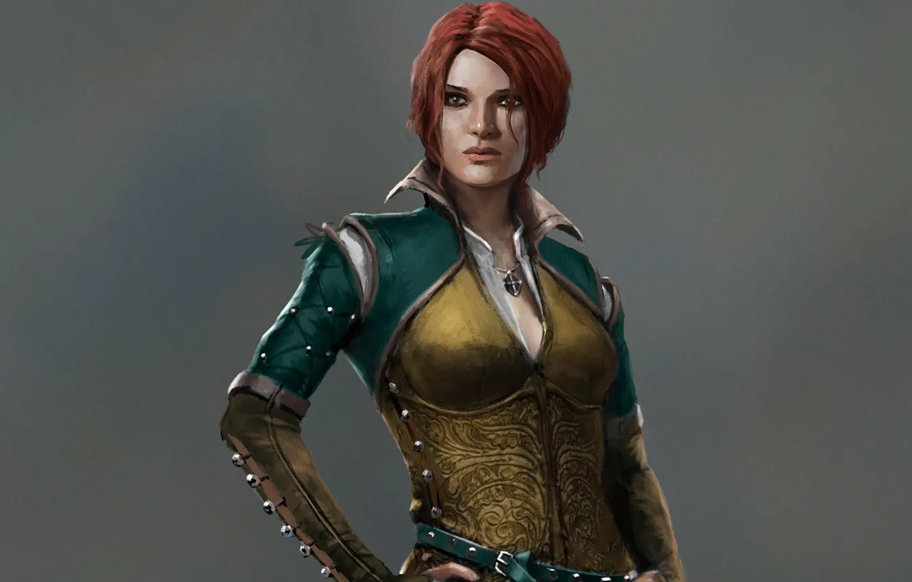 Photo wallpaper Triss Merigold, Triss Merigold, CD Projekt RED, The Witcher 3: Wild Hunt, The Witcher 3: …