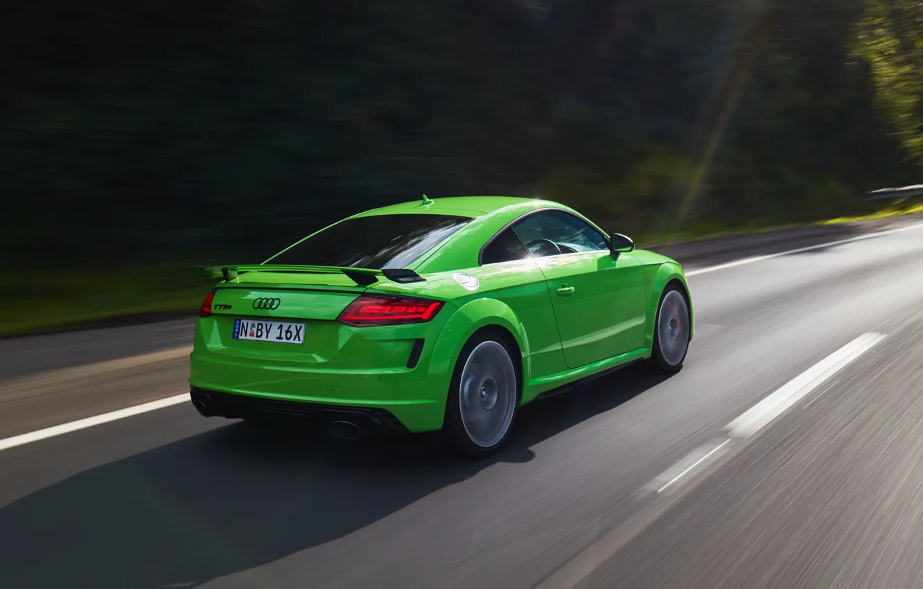 Photo wallpaper Audi, drive, TT, Audi TT RS Coupe