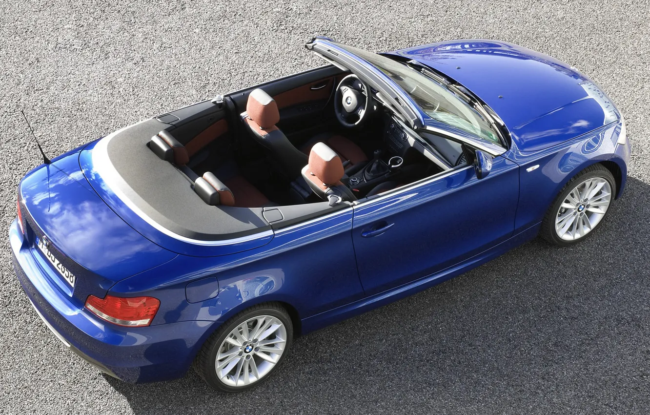Photo wallpaper BMW, convertible, 135i