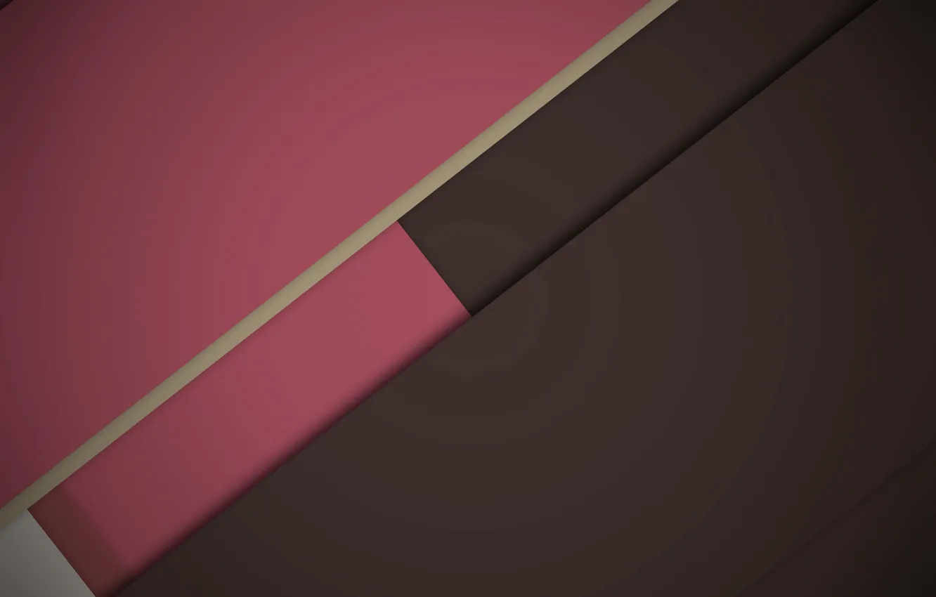 Photo wallpaper line, pink, geometry, brown, design, color, material
