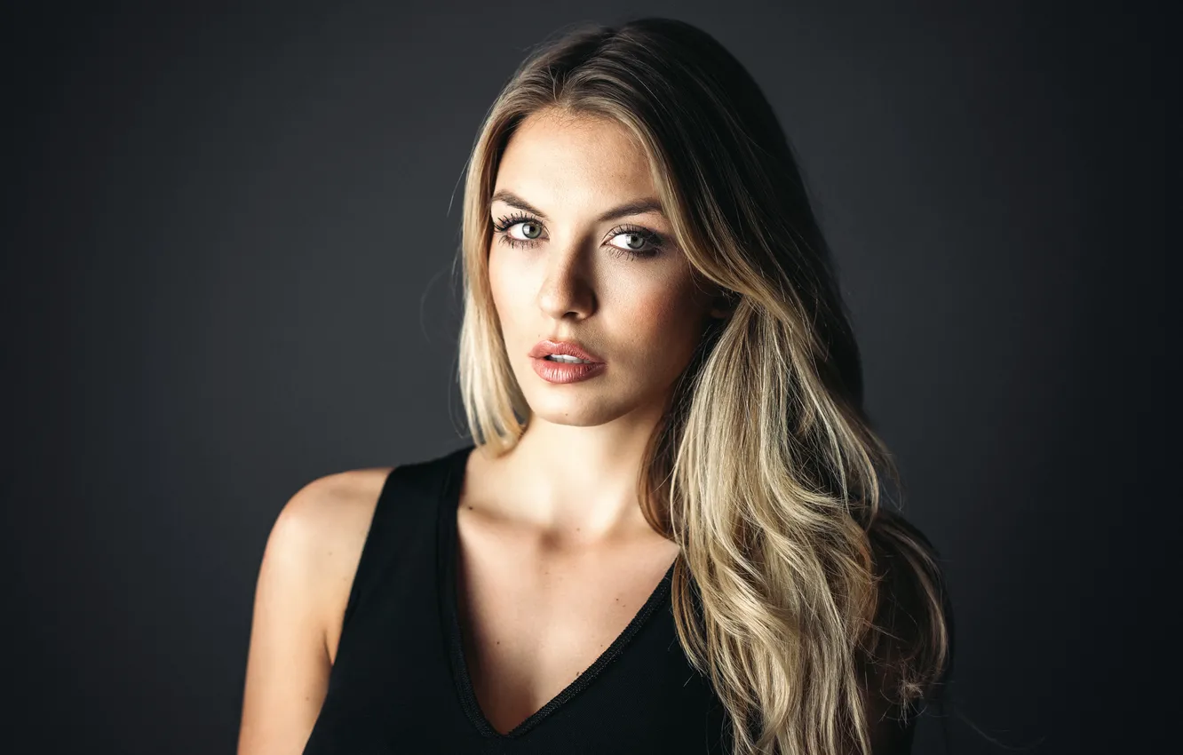 Photo wallpaper portrait, Paulina, Martin Kuhn