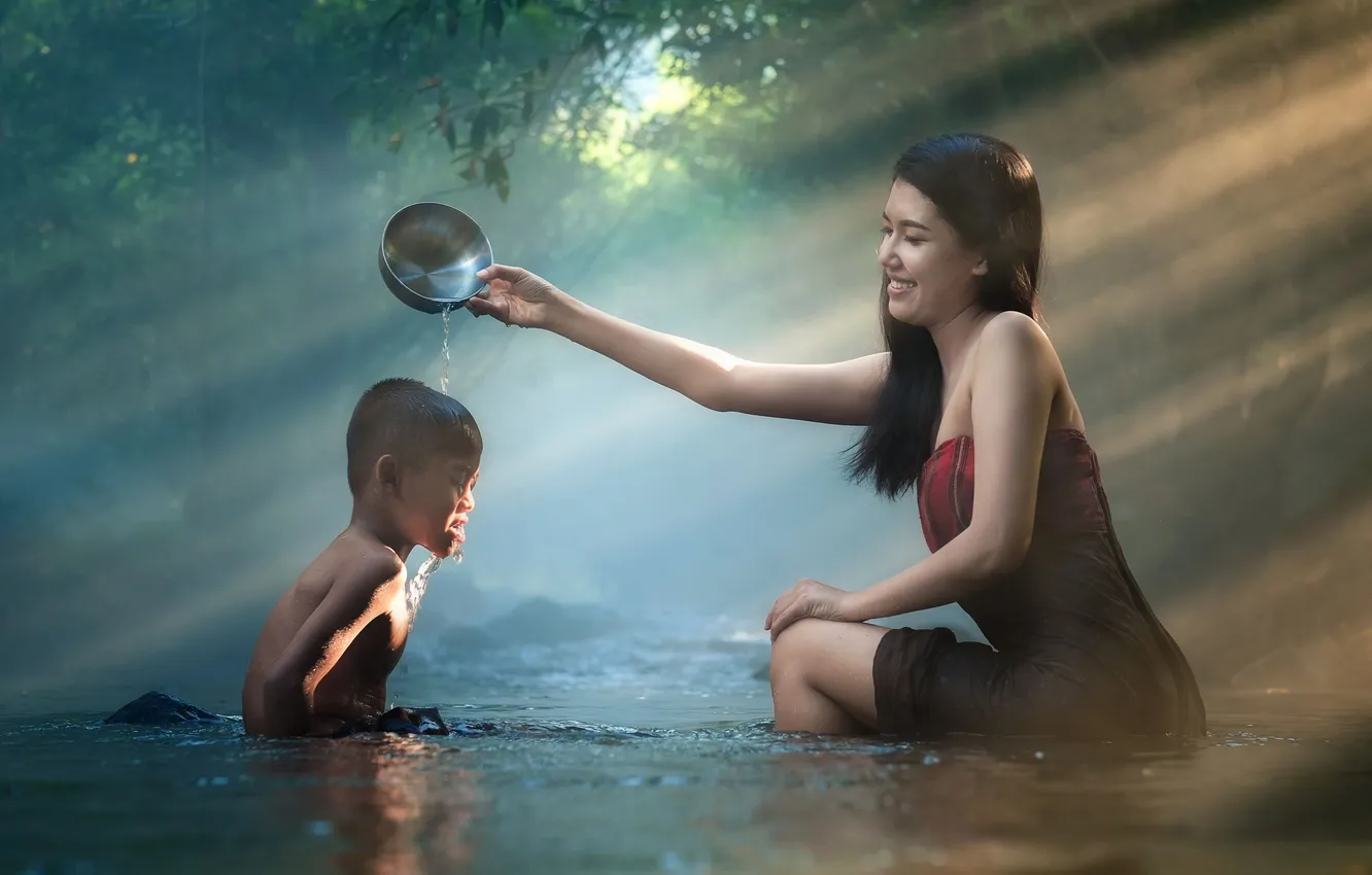 Photo wallpaper China, wallpaper, girl, sexy, woman, model, asian, cute