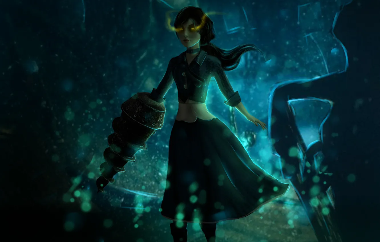 Photo wallpaper Bur, art, fan art, 2K Games, Elizabeth, Irrational Games, BioShock Infinite