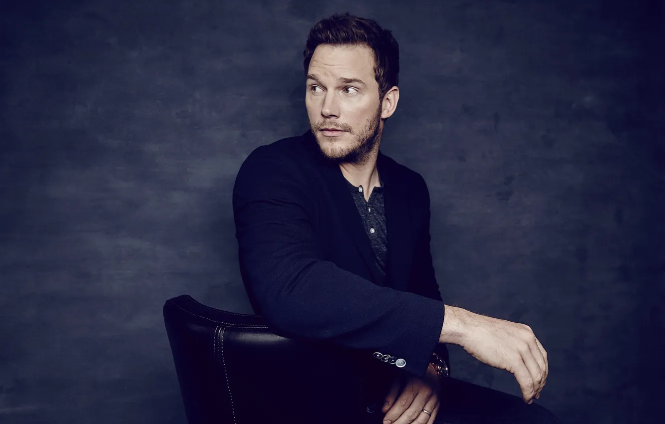 Photo wallpaper look, photo, male, Chris Pratt