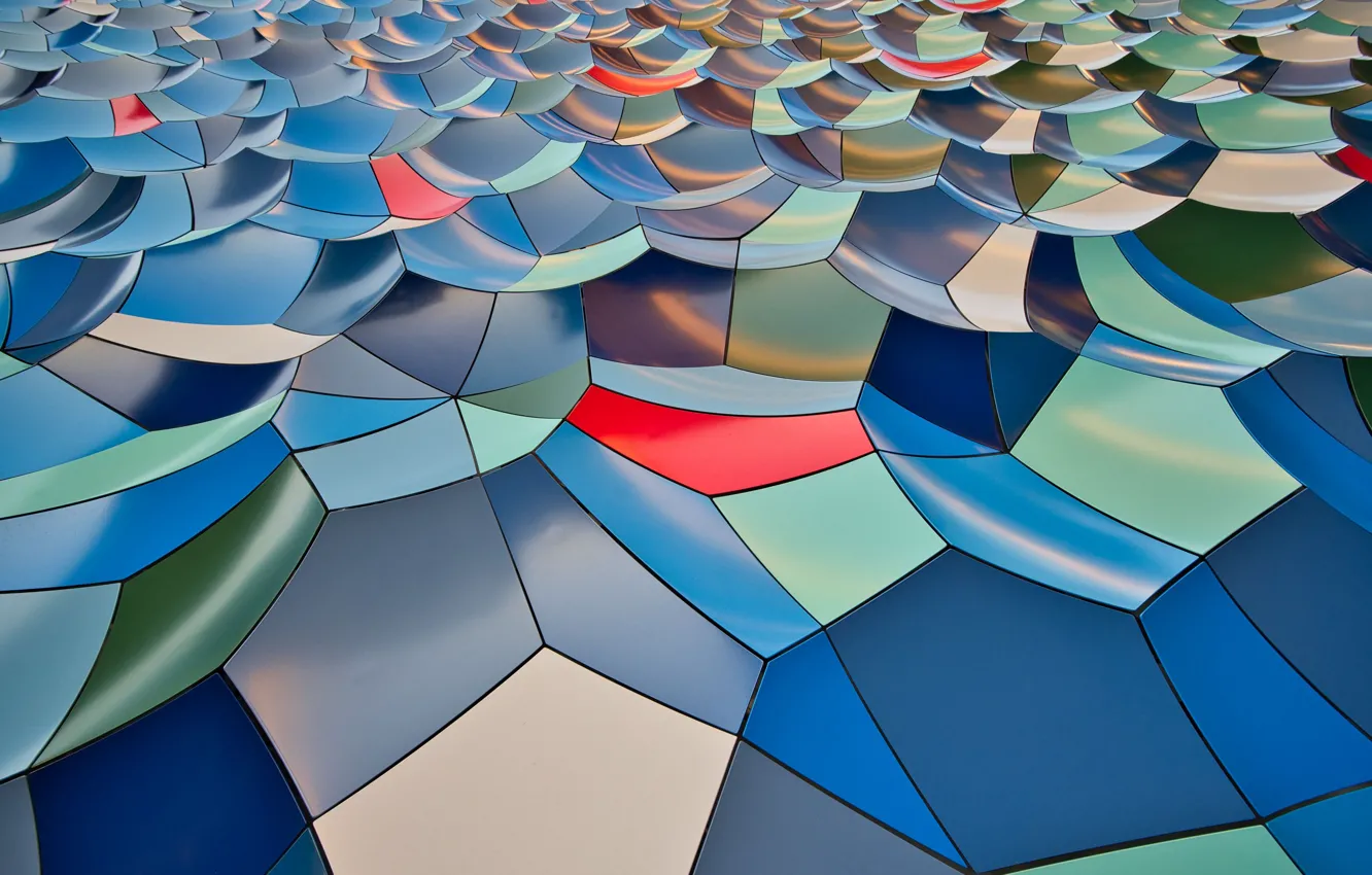 Photo wallpaper abstraction, fragment, abstraction, digital art, Fragments, 3D mosaic, 3D mosaic