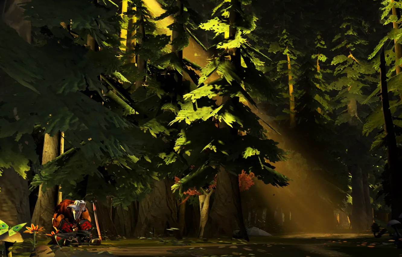 Photo wallpaper meditation, juggernaut, dota 2, yurnero