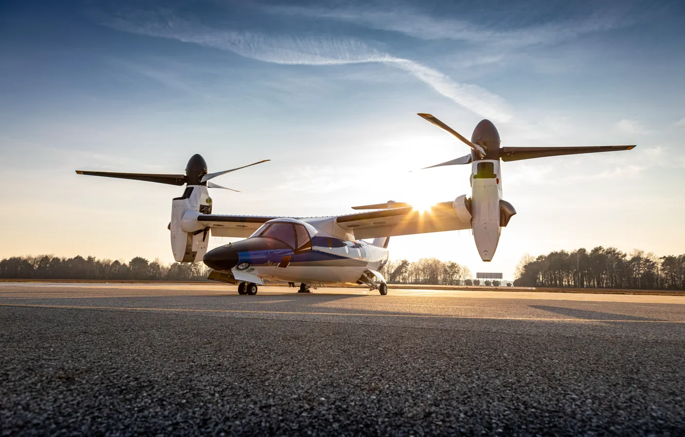 Photo wallpaper The plane, Leonardo, VTOL, Twin-engined tiltrotor VTOL aircraft, Leonardo AW609, Twin - engine tiltrotor VTOL …