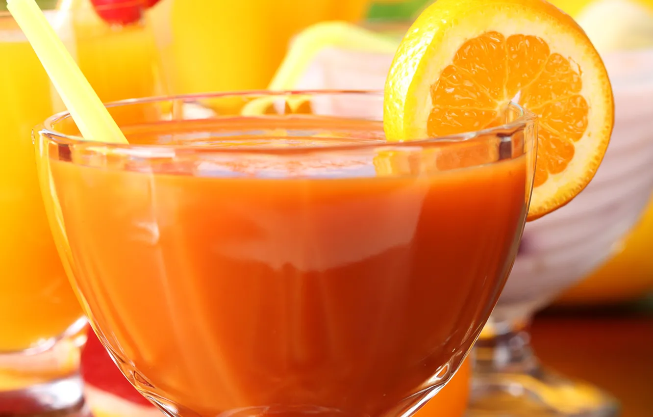 Photo wallpaper photo, orange, food, juice, drink