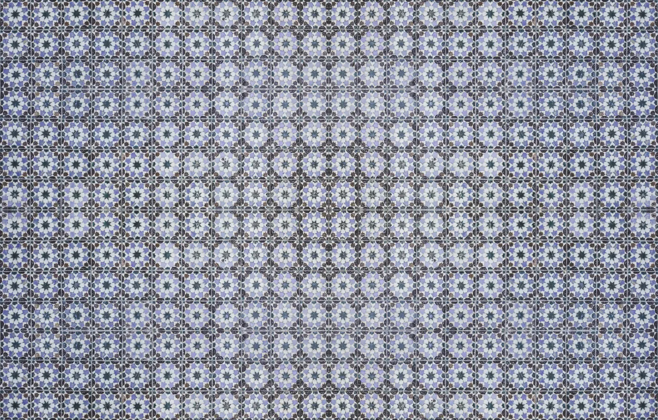 Photo wallpaper background, pattern, texture, ornament, Blue, pattern, Mosaic