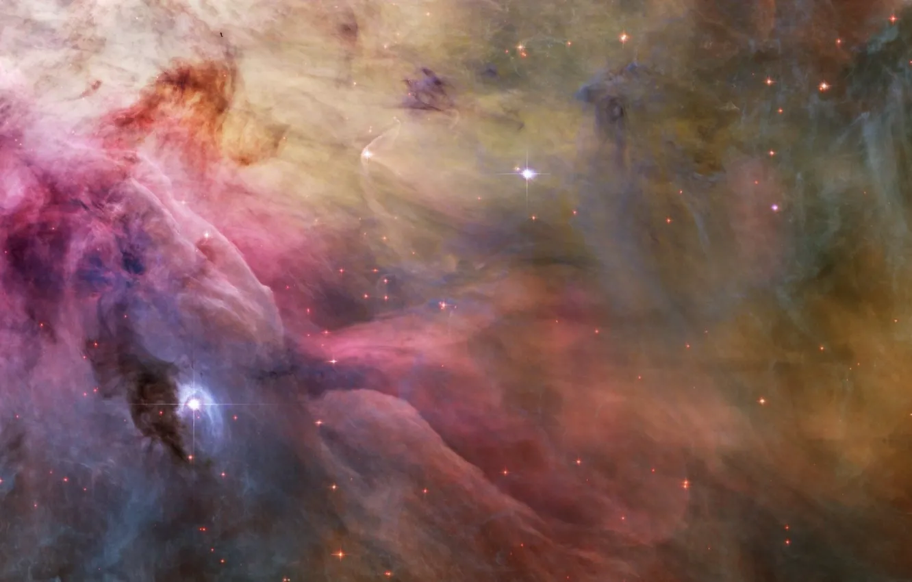 Photo wallpaper stars, nebula, galaxy, clusters
