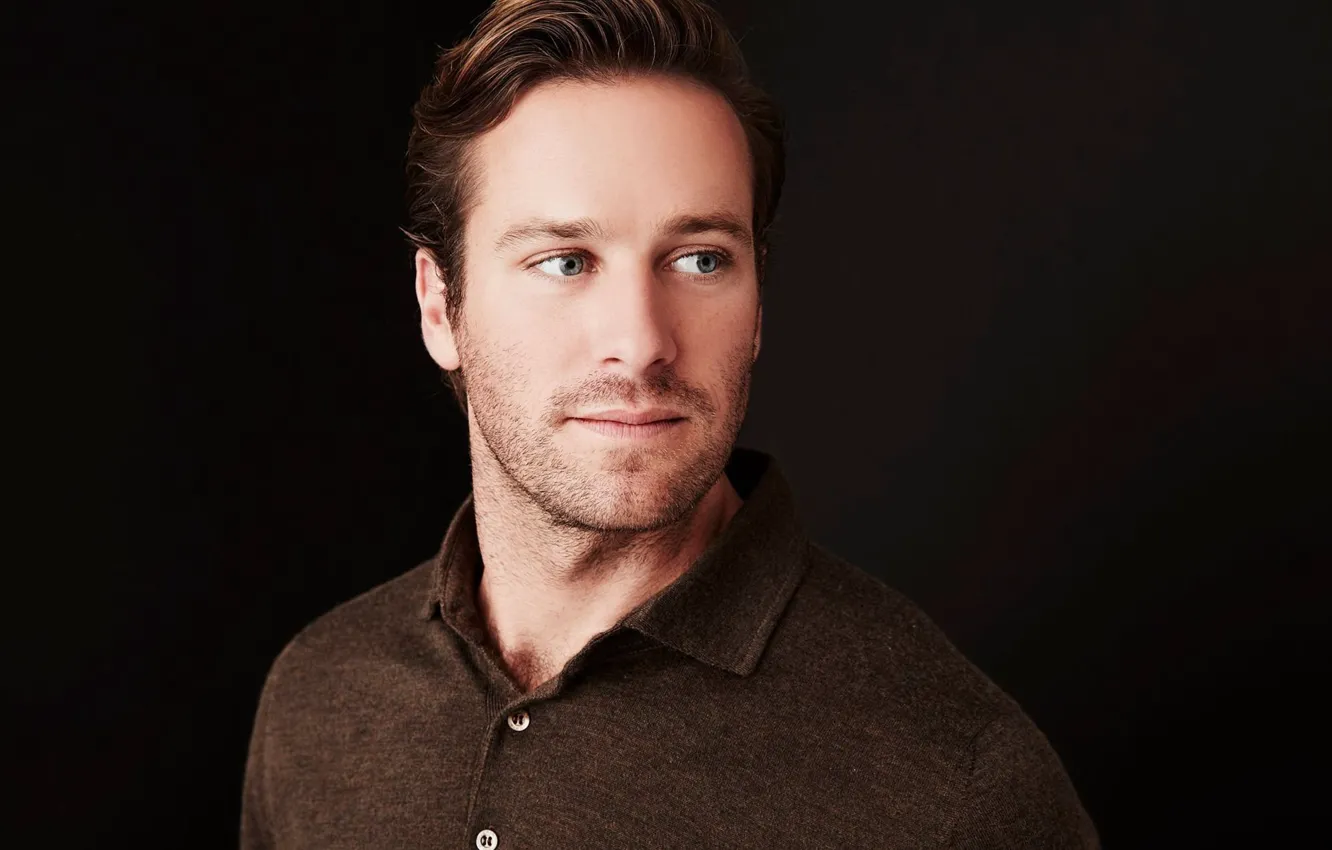 Photo wallpaper portrait, actor, guy, Armie Hammer
