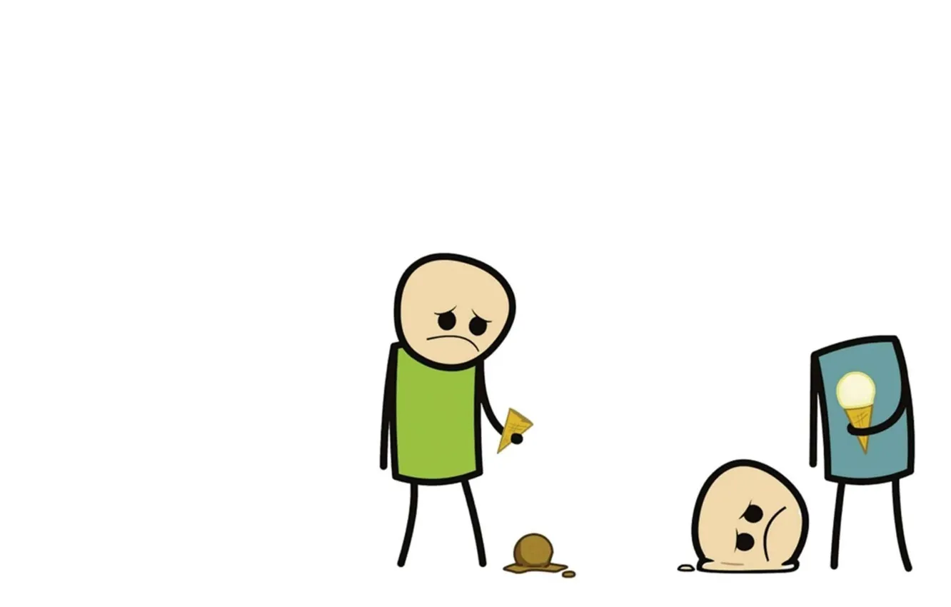 Photo wallpaper the situation, comic, Cyanide and Happiness, eskimo