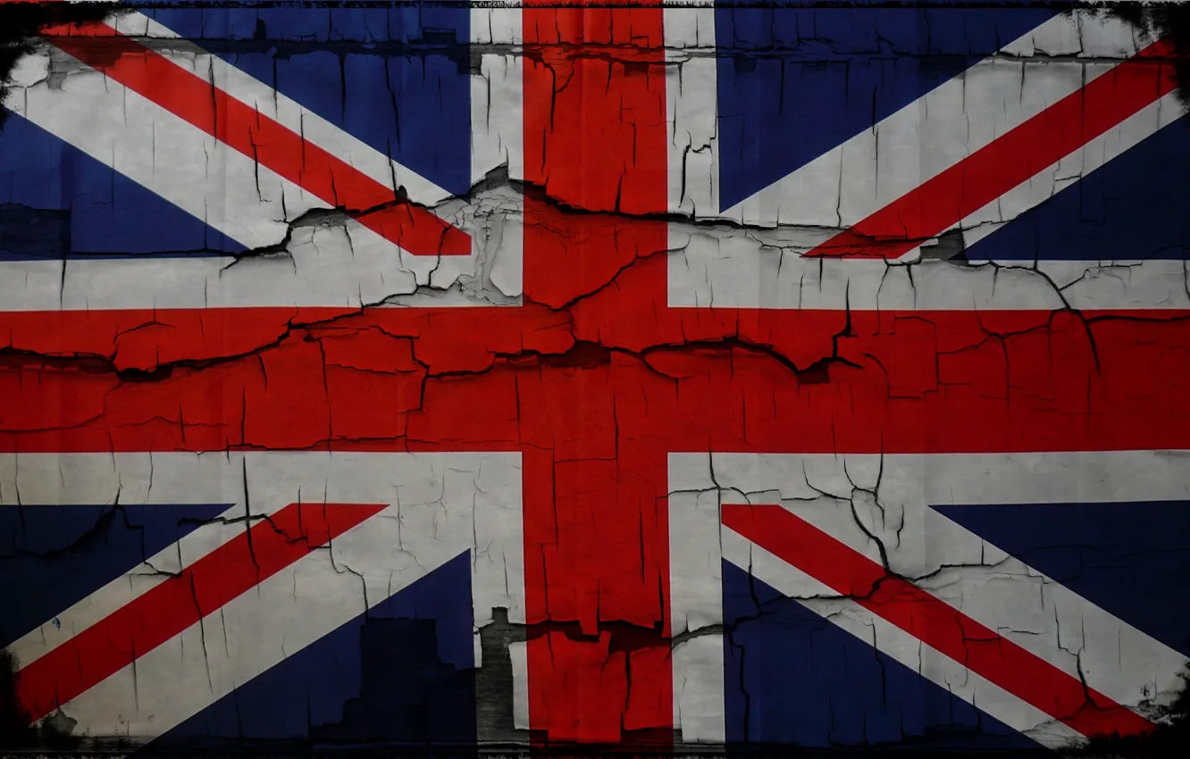 Photo wallpaper flag, UK, United Kingdom