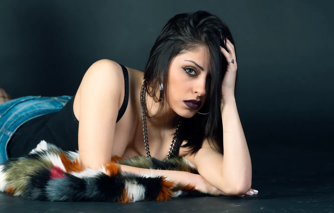 Photo wallpaper look, style, model, makeup, Beatrice