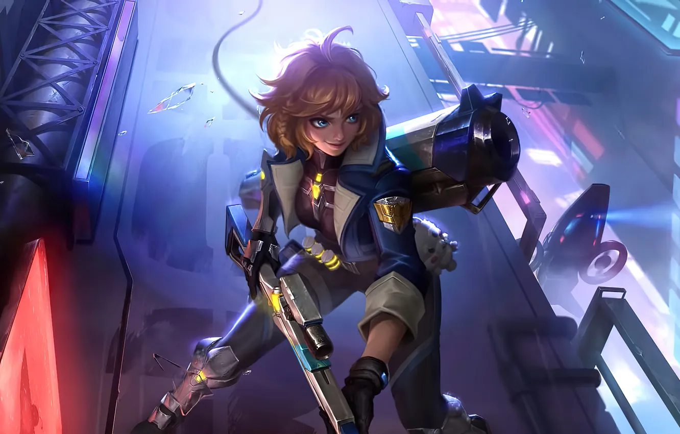 Photo wallpaper girl, games, warrior, Beatrix