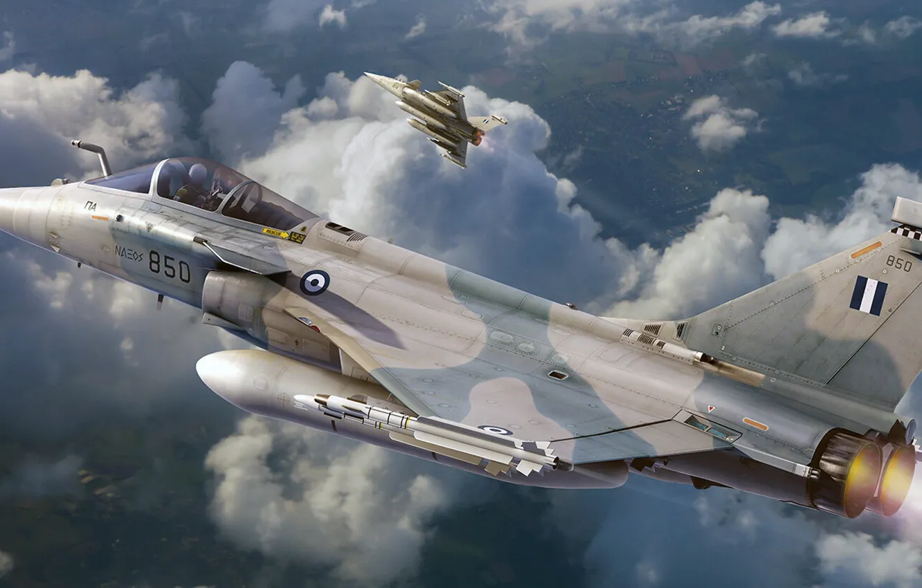 Photo wallpaper the fourth generation, Dassault Rafale, Hellenic Air Force, French multi-role fighter, rOEN911, Hellenic Air Force …