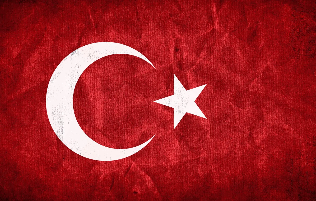 Photo wallpaper red, flag, red, Turkey, Turkey, Flag, Islam, islam