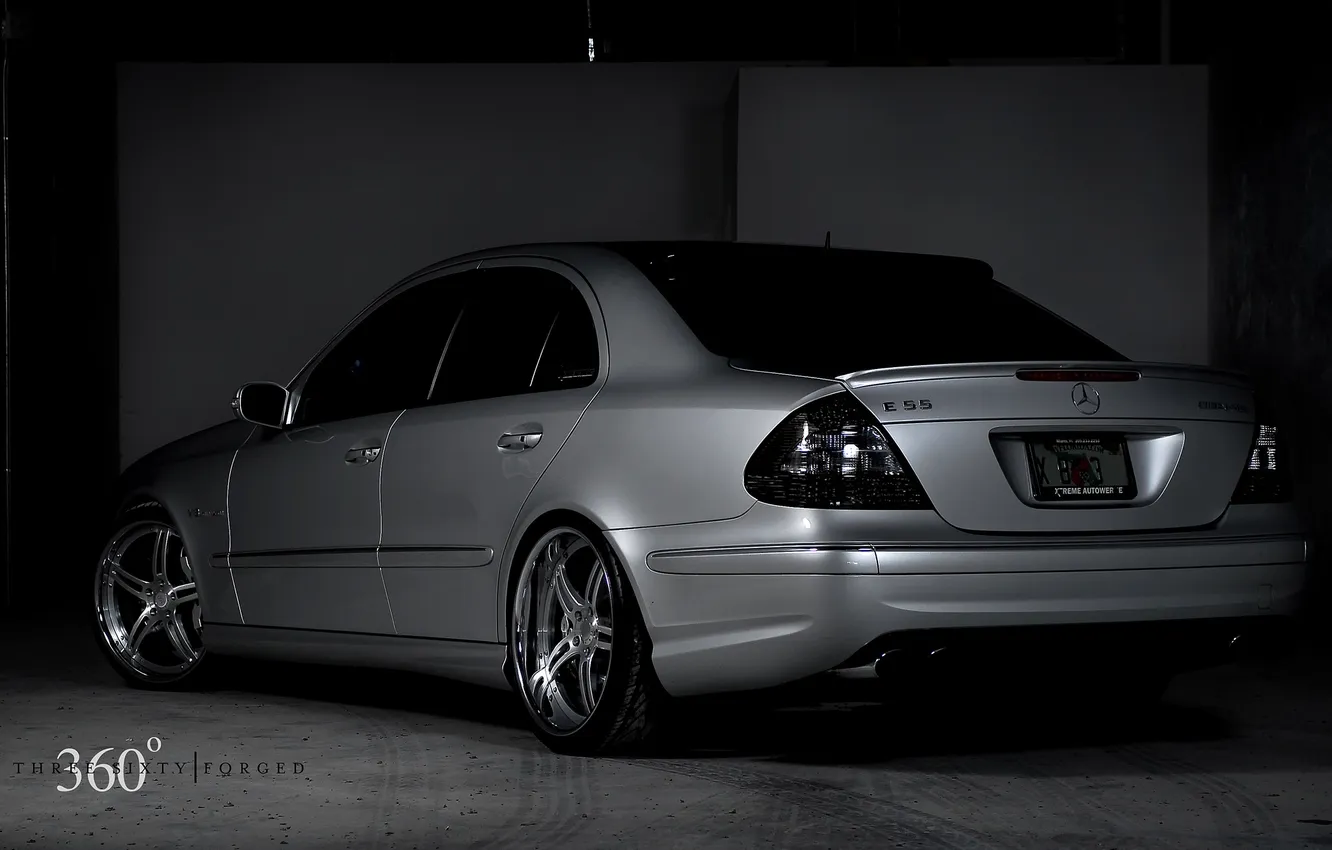 Photo wallpaper Mercedes Benz, AMG, E 5.5, E-Classe