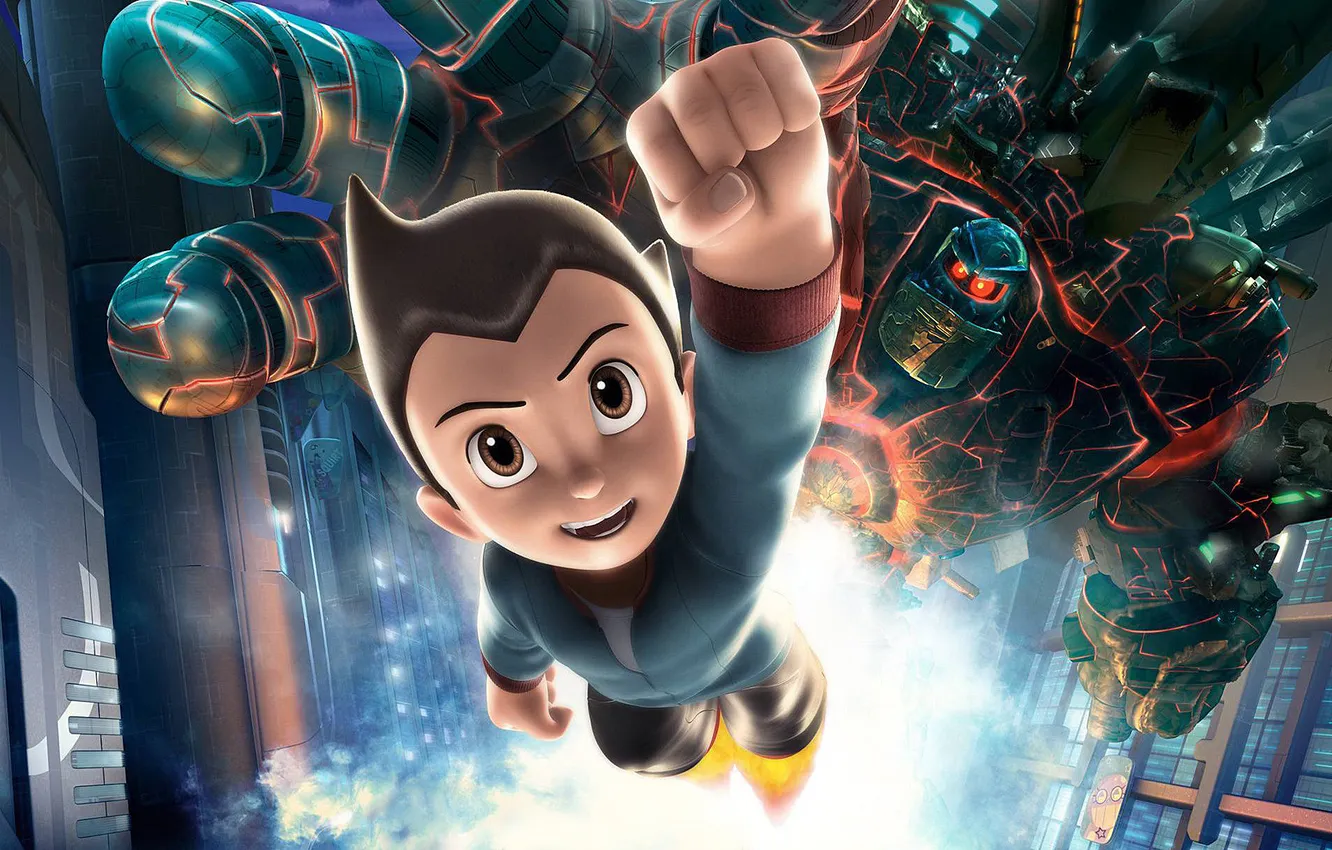 Photo wallpaper hero, Astro Boy, Astro boy, animated cartoon