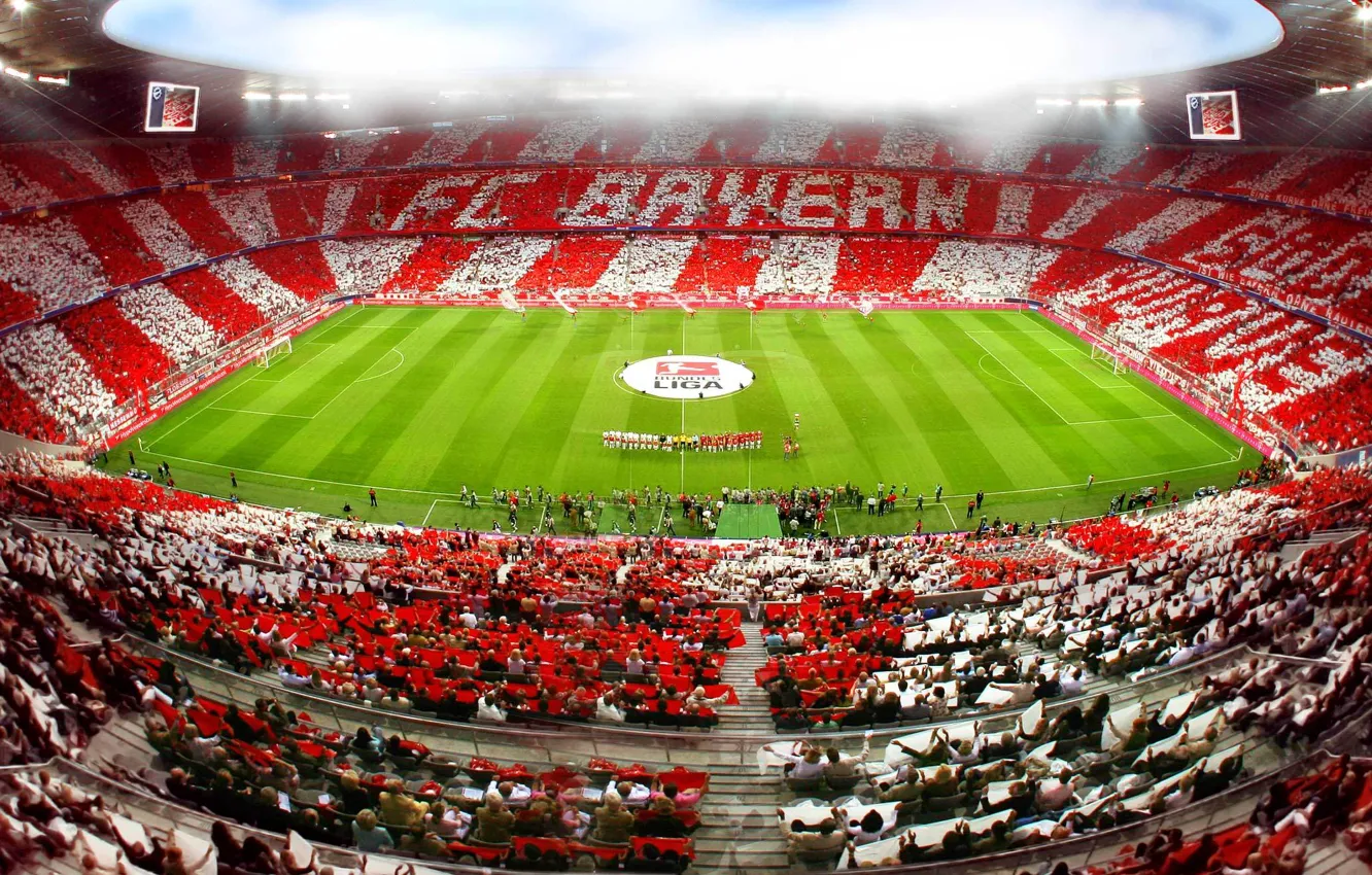 Photo wallpaper Bayern, Allianz Arena, Bayern Munchen