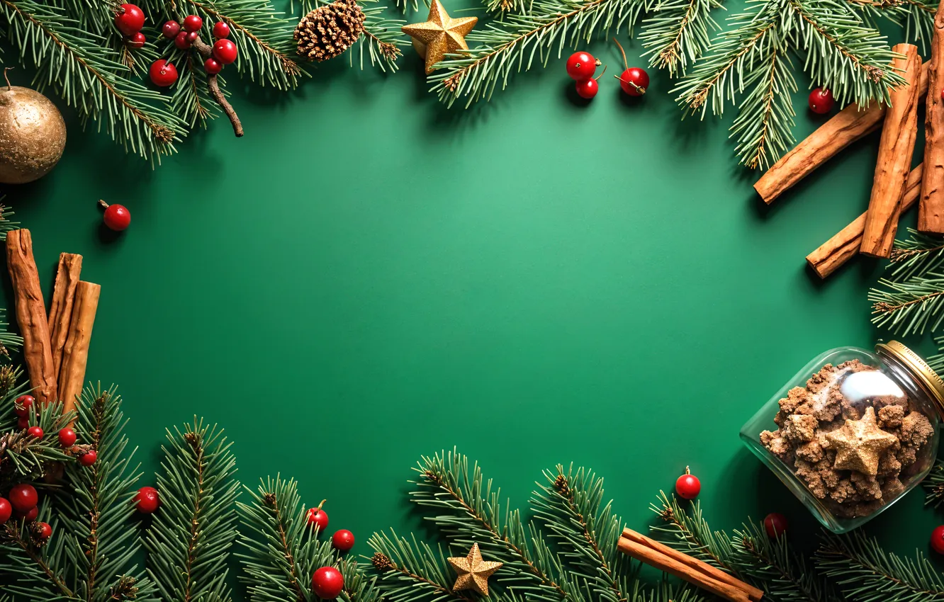 Photo wallpaper decoration, background, new year, Christmas, Christmas, background, tree, New Year