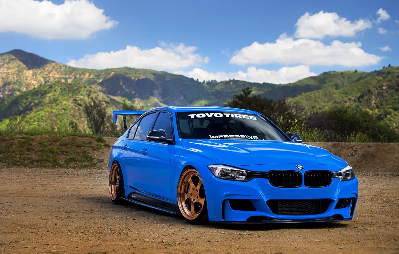 Photo wallpaper car, tuning, bmw, BMW, sedan, tuning, rechange, 3 series