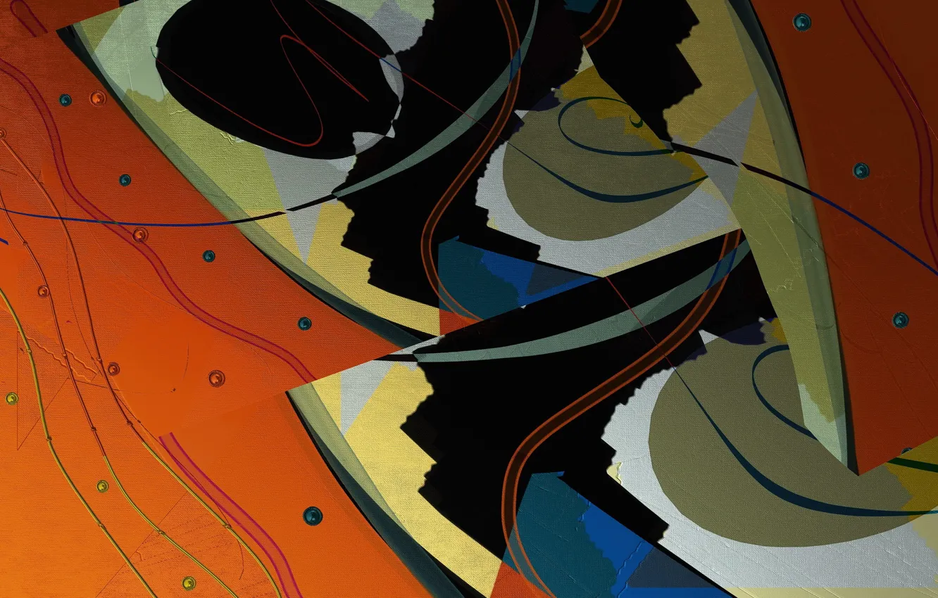 Photo wallpaper abstraction, color, form