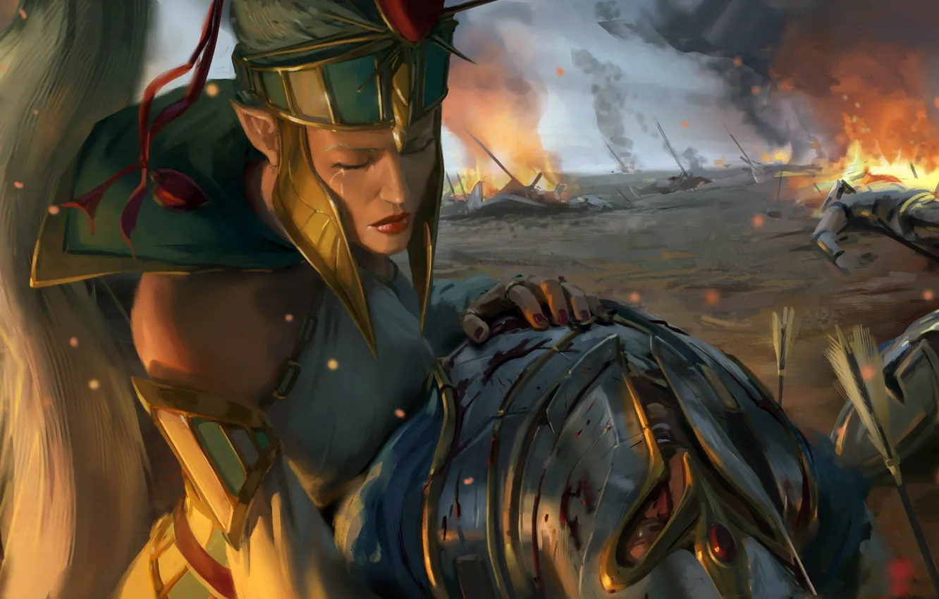 Photo wallpaper the real-time strategy, Turn-based strategy, Helder ALMEIDA, TotalWar 2 Warhammer : The Queen and the …
