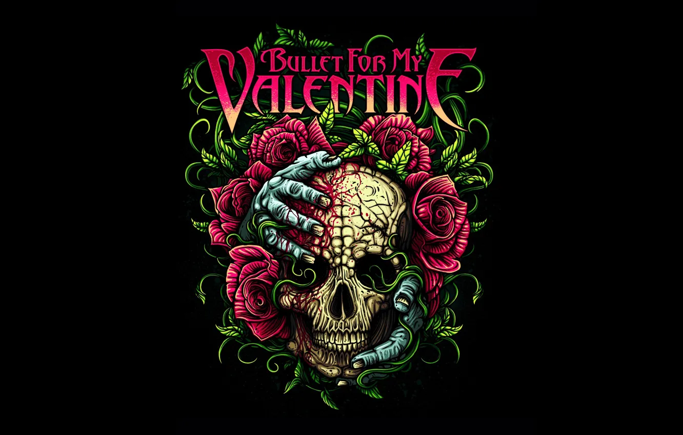 Photo wallpaper Rock, Bullet For MY Valentine, BFMV