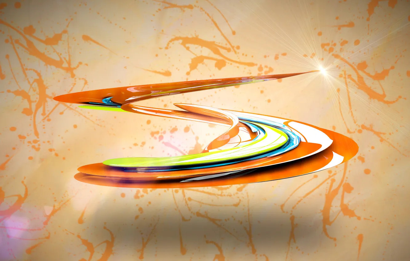 Photo wallpaper rendering, abstraction, cool, cinema, cinema 4D