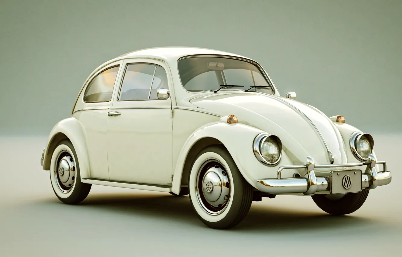 Photo wallpaper art, machine, Volkswagen Beetle, The Beetle, Raoni Nery