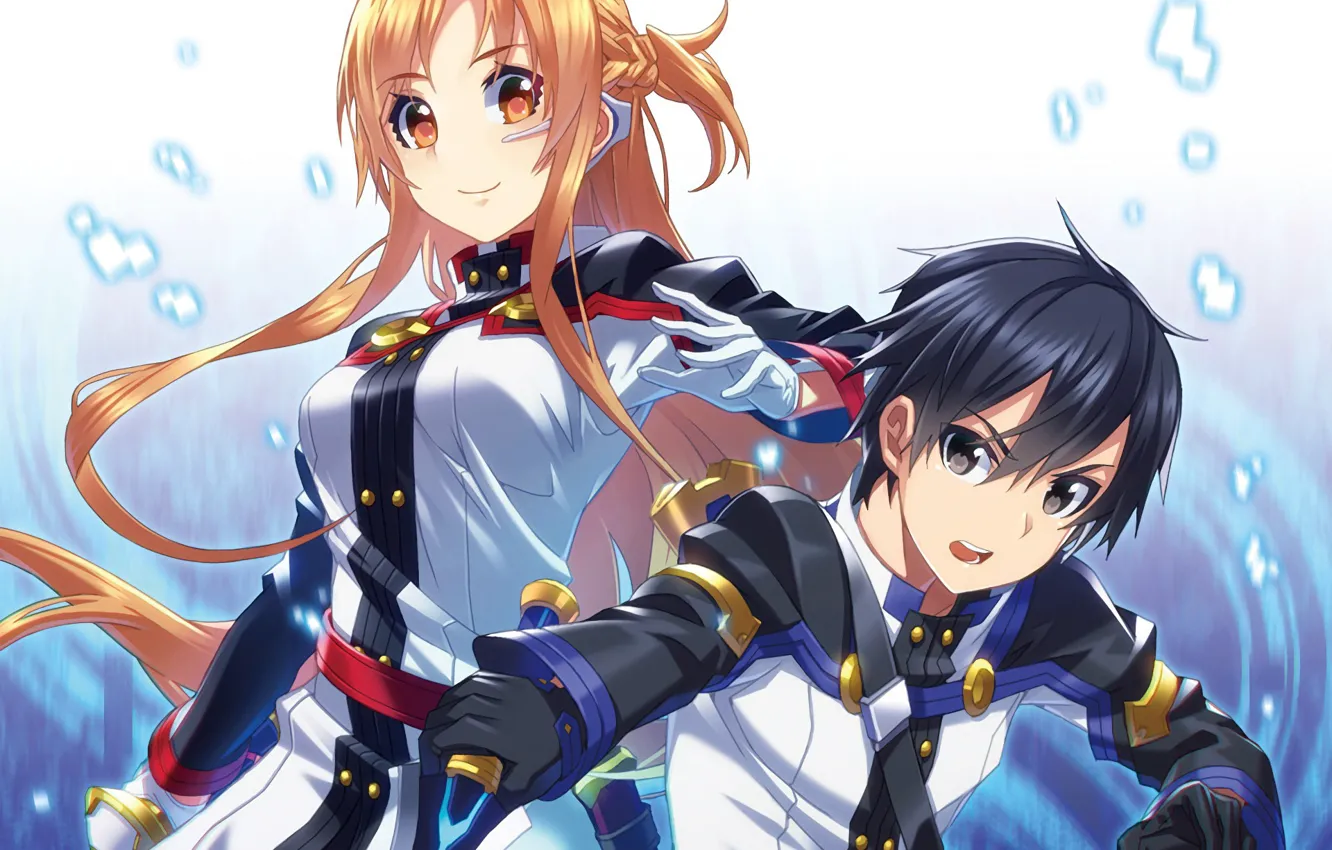 Photo wallpaper sword, anime, ken, blade, MMORPG, asian, manga, sword art online