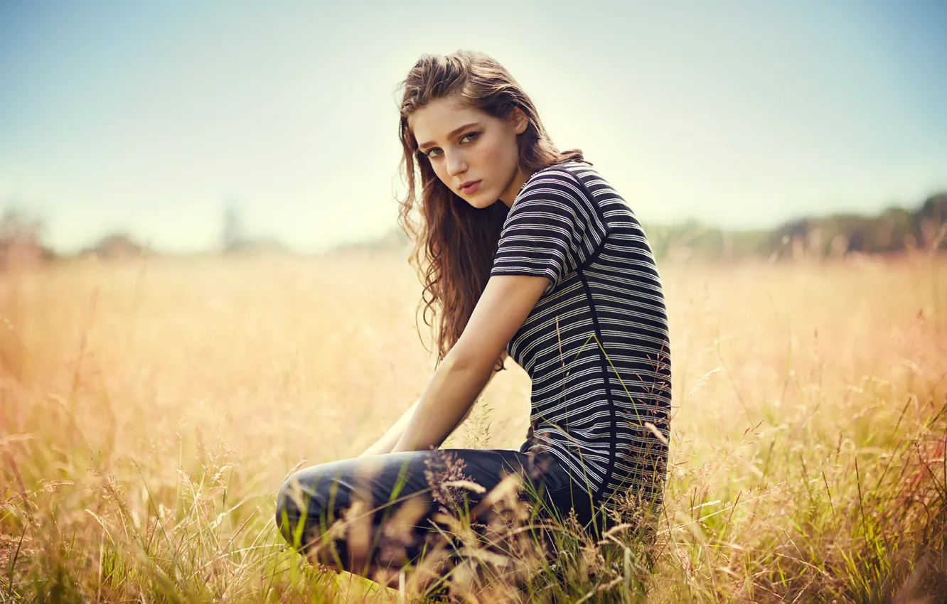 Photo wallpaper album, singer, photoshoot, Birdy, Jasmine van den Bogaerde, Fire Within