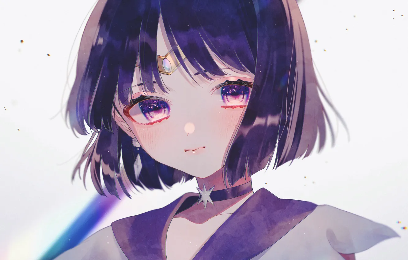 Photo wallpaper girl, Bishoujo Senshi Sailor Moon, Sailor Saturn, Hotaru Tomoe