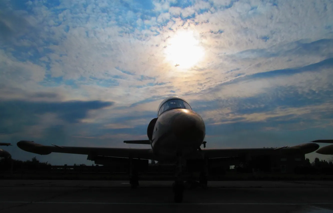 Photo wallpaper aviation, the airfield, L-39