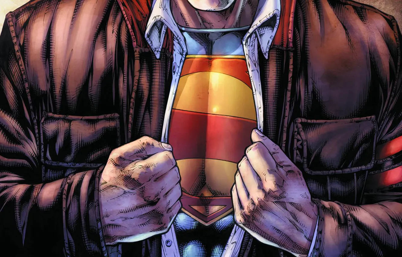 Photo wallpaper superman, dc universe, Comics, super hero, klark kent